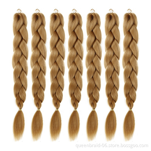 SmartBraid Synthetic Braiding Jumbo Braid Hair Extensions Long Jumbo Hair for Box Braids